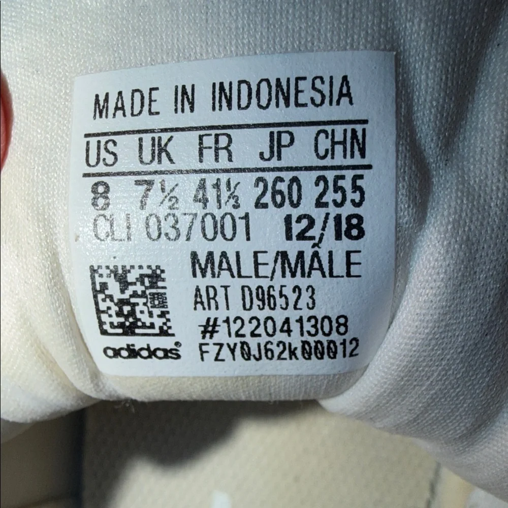 adidas White Athletic Shoes